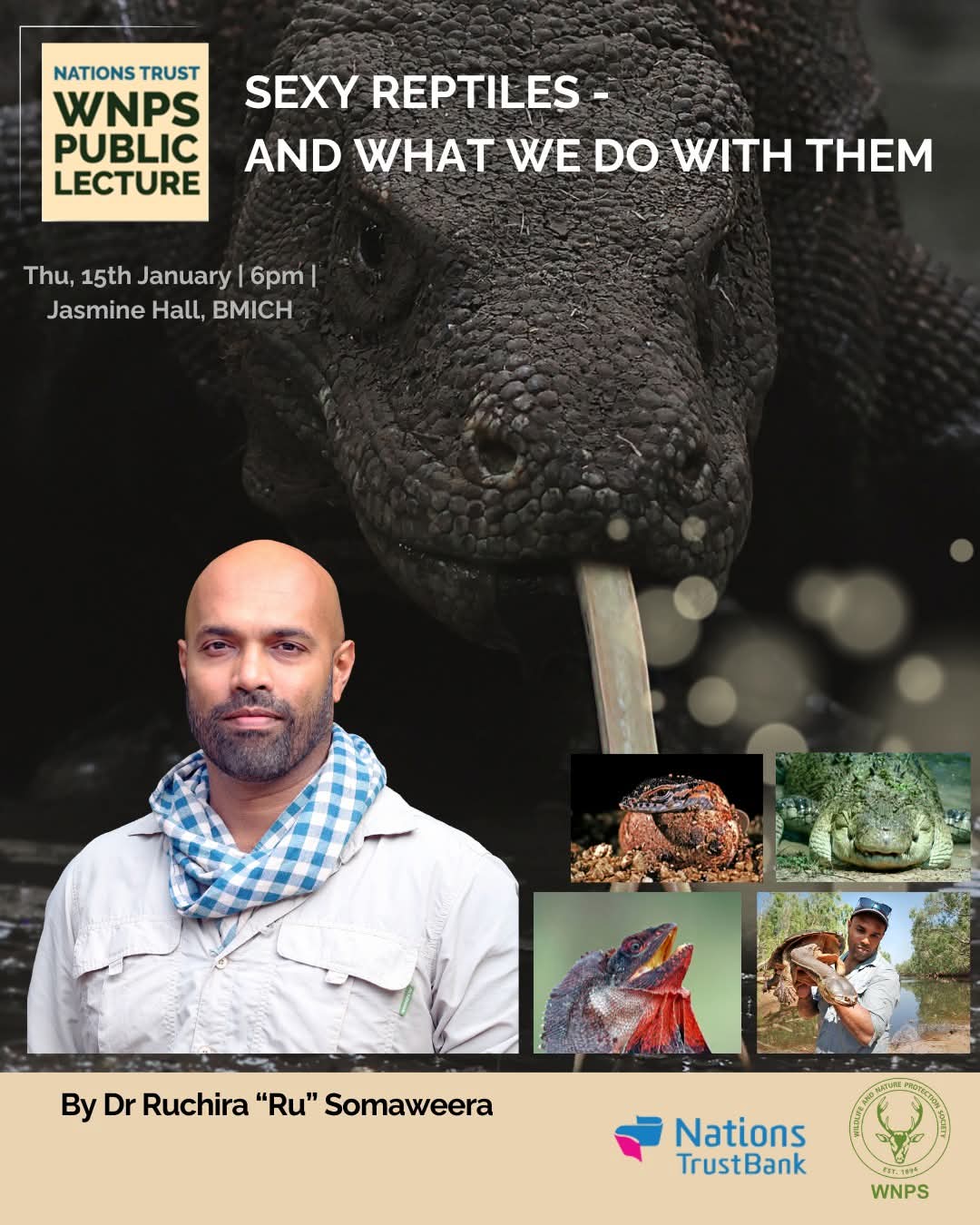 Lecture: Sexy Reptiles and What We Do with Them