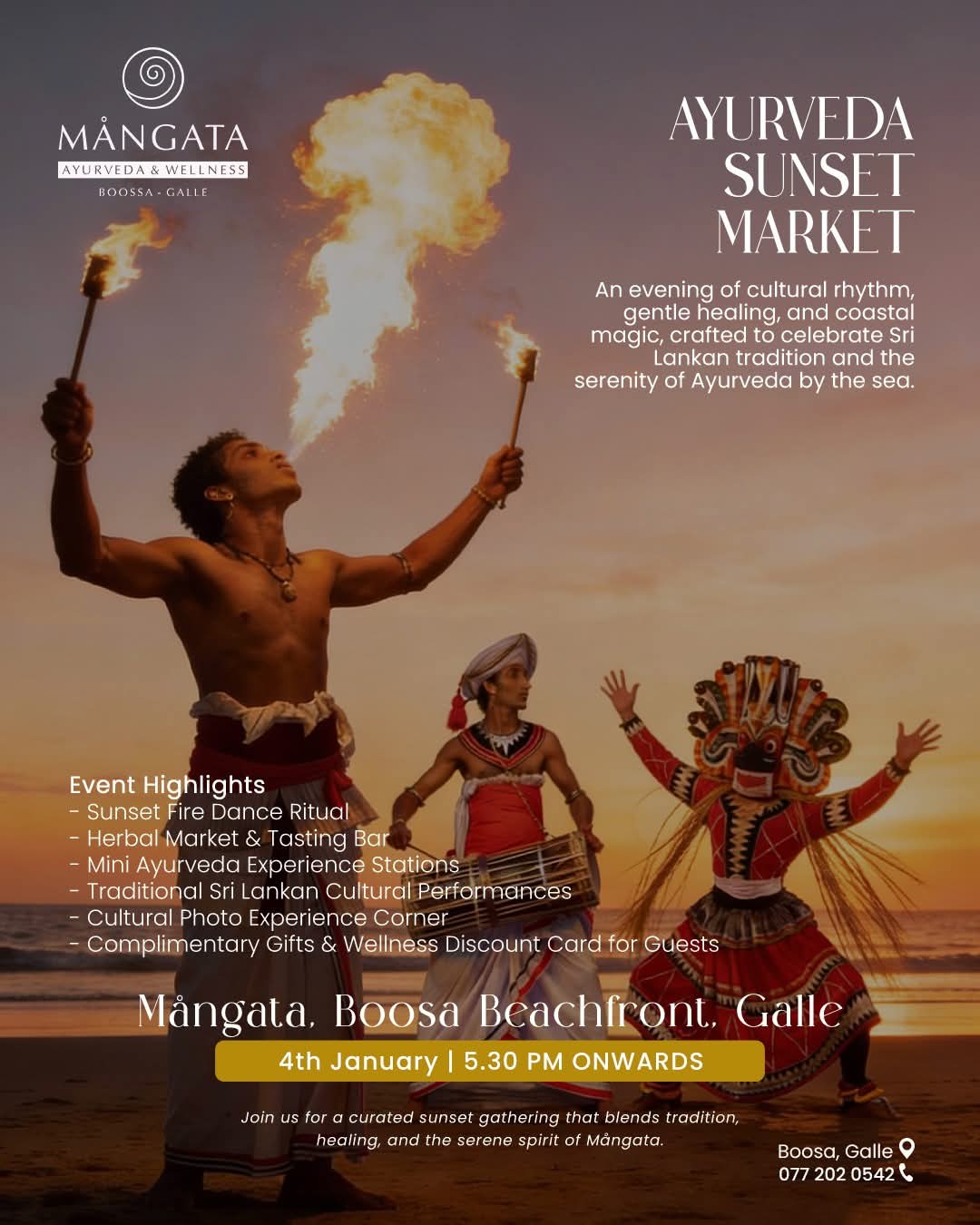 Ayurveda Sunset Market